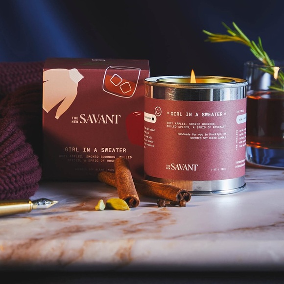 The New Savant Limited Edition Girl in a Sweater Candle - Picture 3 of 3
